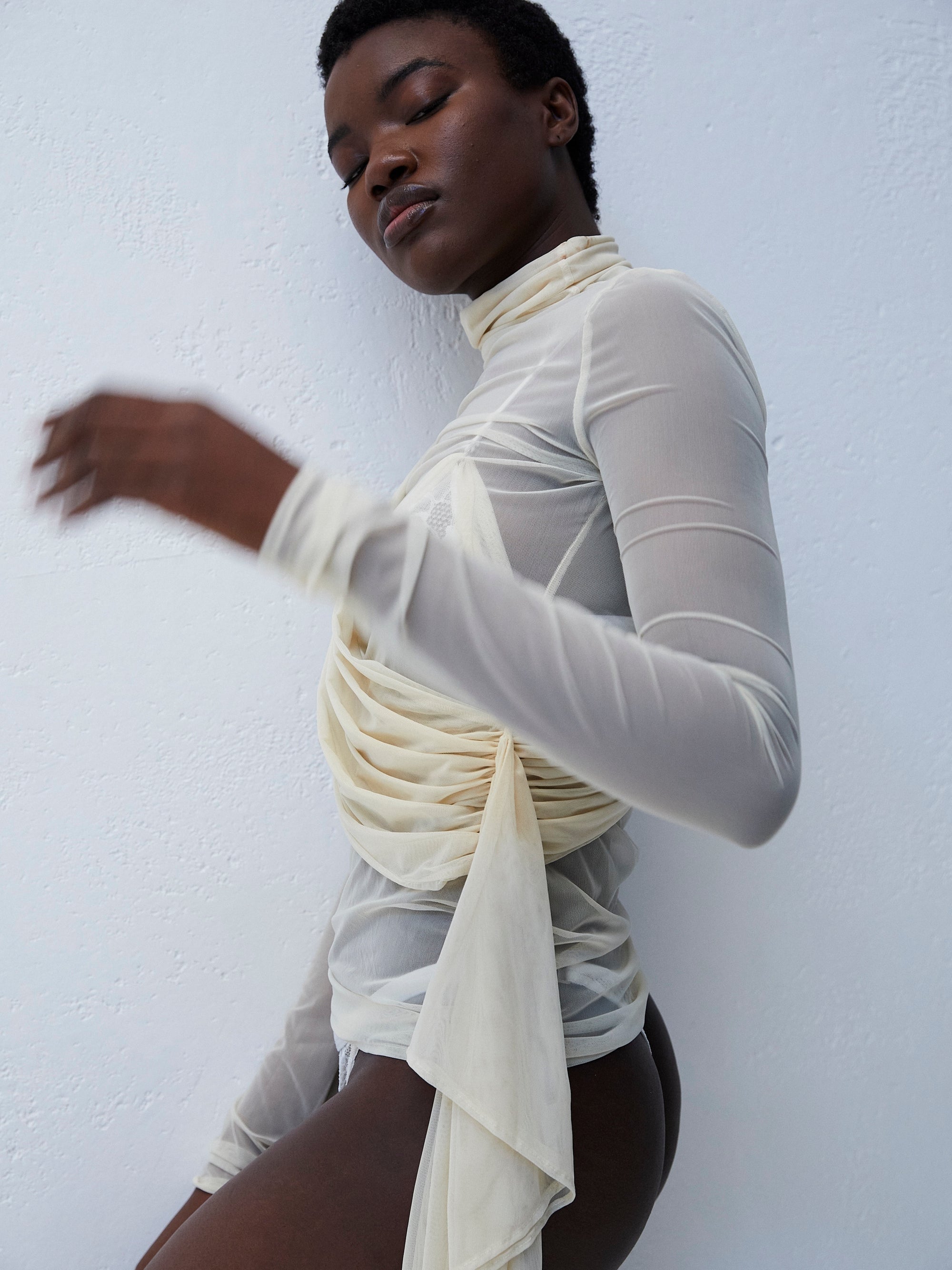 Transparencias Long-Sleeve Top